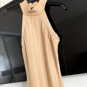 Tan dress